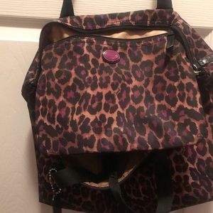 COACH Leopard tote bag